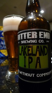 Lakeland IPA from the Bitter End Brewing Co