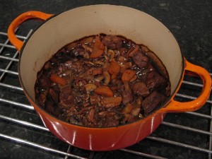 beef and mushroom casserole with beer recipe