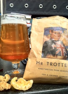 Mr trotters pork crackling